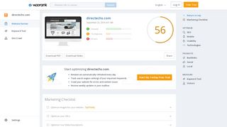 
                            5. Check directechs.com's SEO