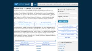 
                            9. Check EBT Card Balance Online