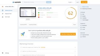 
                            2. Check eclass.adzu.edu.ph's SEO - Woorank