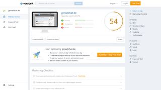 
                            4. Check genialchat.de's SEO - WooRank.com