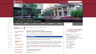 
                            3. Check-In for Vista and UHouse | Housing and Residential Education ...