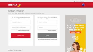 
                            2. Check-in online - Iberia - Iberia.com