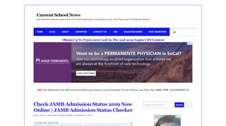 
                            9. Check JAMB Admission Status 2019 Now Online - Free Checker ...