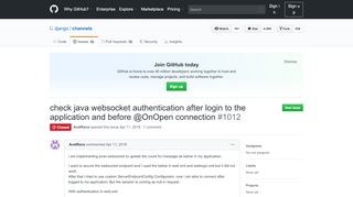 
                            4. check java websocket authentication after login to the ... - GitHub