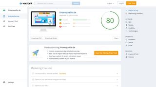 
                            3. Check linsenquelle.de's SEO - WooRank