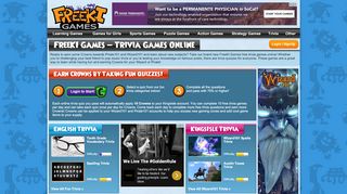 
                            8. Check Out FREE Trivia Games Online at FreeKI Games