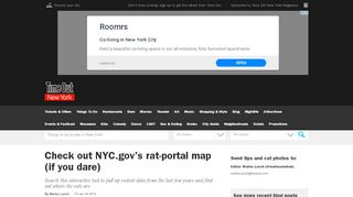 
                            7. Check out NYC.gov's rat-portal map (if you dare) - Time Out