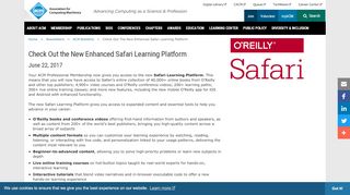 
                            5. Check Out the New Enhanced Safari Learning Platform