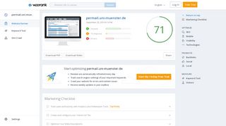 
                            6. Check permail.uni-muenster.de's SEO - woorank.com