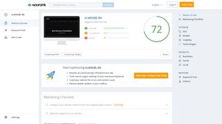 
                            5. Check scalelab.de's SEO - woorank.com