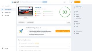 
                            7. Check viscaal.de's SEO - WooRank.com