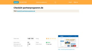 
                            9. Check24-partnerprogramm.de - Easy Counter