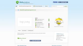 
                            5. CHECK24-Partnerprogramm.de Review - webutation.net