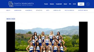 
                            8. Cheer - Santa Margarita Catholic High School