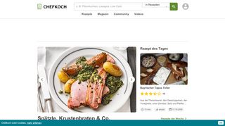 
                            8. Chefkoch.de – 330.000 Rezepte fürs Kochen & Backen