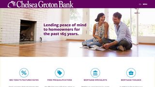 
                            2. Chelsea Groton Bank Online Mortgage Center