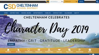 
                            1. Cheltenham School District / Homepage