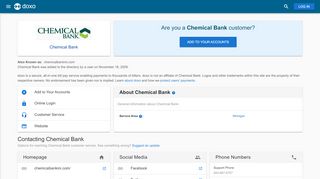 
                            5. Chemical Bank: Login, Bill Pay, Customer Service and Care ...