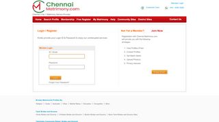 
                            11. Chennai Matrimony Member Login – Signup Free …