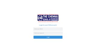 
                            9. Chennai School of Banking | ExamCenter