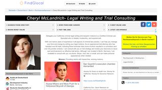 
                            7. Cheryl McLandrich- Legal Writing and Trial Consulting ...