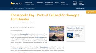 
                            1. Chesapeake Bay - Argos Yachtcharter