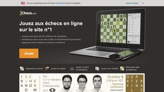 
                            5. Chess.com - Échecs en ligne - Jouer aux echecs online