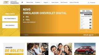 
                            2. Chevrolet Serviços Financeiros