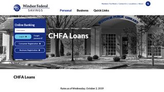 
                            7. CHFA Loans - windsorfederal.com