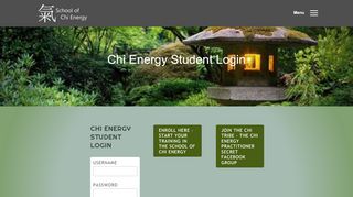 
                            8. Chi Energy Training Student Login | Bioelectromagnetic Healing Energy