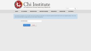 
                            2. Chi Student Login - Chi Institute