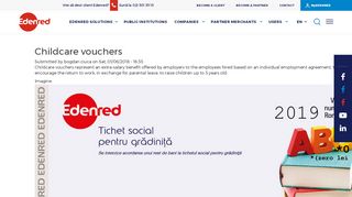 
                            7. Childcare vouchers | Edenred