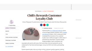 
                            4. Chili's Rewards Customer Loyalty Club