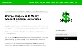 
                            5. ChimpChange Mobile Money Account $35 Sign-Up …