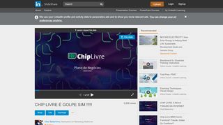 
                            8. CHIP LIVRE É GOLPE SIM - SlideShare