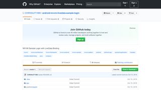
                            4. CHIRANJIT1988/android-mvvm-livedata-sample-login - GitHub