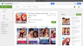 
                            1. Choices: Stories You Play - Apps on Google Play