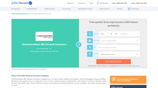 
                            9. Cholamandalam MS General Insurance - Life, Car, …