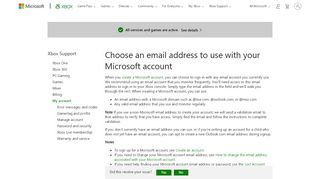 
                            6. Choose an Email Address to Use with Your Microsoft Account