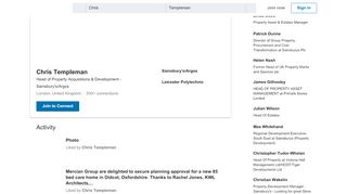 
                            9. Chris Templeman - Head of Property Acquisitions & Development ...