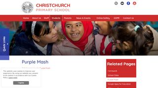 
                            8. Christchurch Primary School - Purple Mash