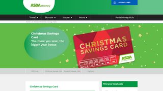 
                            4. Christmas Savings Card | Asda Money