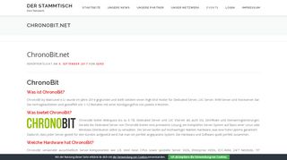 
                            8. ChronoBit.net | Der Stammtisch