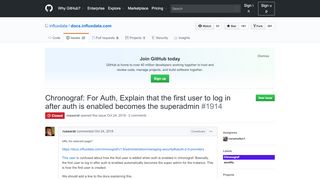 
                            4. Chronograf: For Auth, Explain that the first user to log in after ...