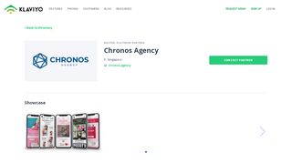 
                            5. Chronos Agency - Klaviyo Partner Directory