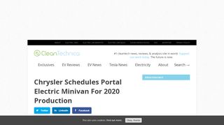
                            4. Chrysler Schedules Portal Electric Minivan For 2020 Production ...