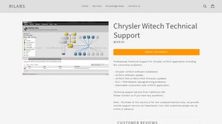 
                            8. Chrysler Witech Support | Aftermarket wiTECH Portal – RiLabs