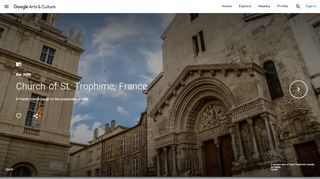 
                            7. Church of St. Trophime, France — Google Arts & Culture