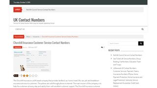 
                            7. Churchill Insurance UK Customer Service Contact Number ...