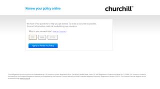 
                            2. Churchill Policy Renewals - Churchill Insurance